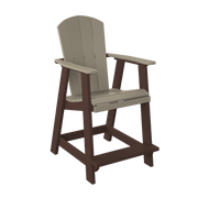 Amish Polybird Counter Height Balcony Chair