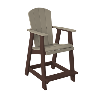 Amish Polybird Counter Height Balcony Chair