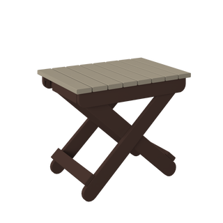 Amish Polybird  Folding End Table