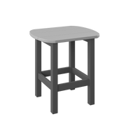 Amish Polybird  Oval End Table