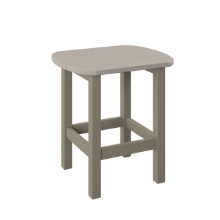 Amish Polybird  Oval End Table
