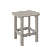Amish Polybird  Oval End Table