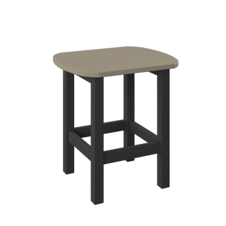 Amish Polybird  Oval End Table
