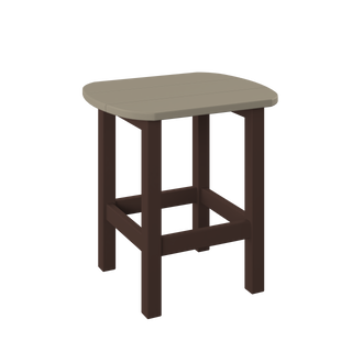 Amish Polybird  Oval End Table