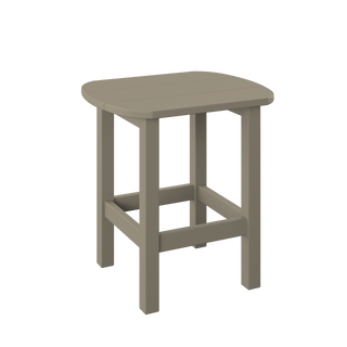 Amish Polybird  Oval End Table