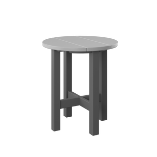 Amish Polybird  Round End Table