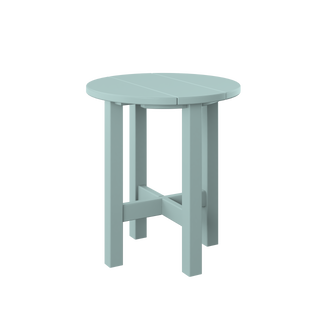 Amish Polybird  Round End Table
