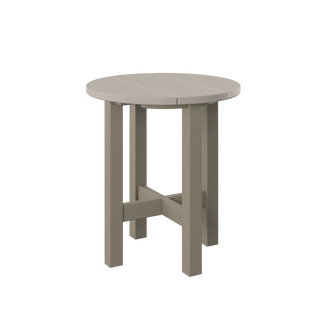 Amish Polybird  Round End Table