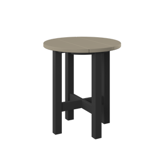 Amish Polybird  Round End Table