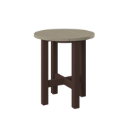 Amish Polybird  Round End Table