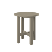 Amish Polybird  Round End Table