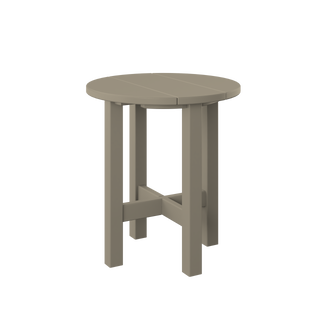 Amish Polybird  Round End Table