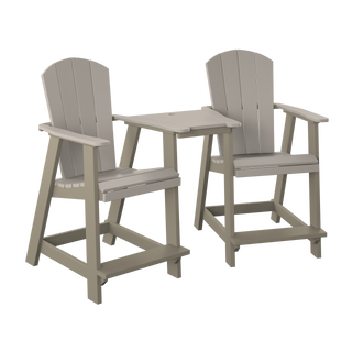 Amish Polybird Tete-A-Tete Set