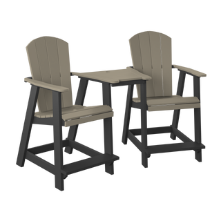 Amish Polybird Tete-A-Tete Set