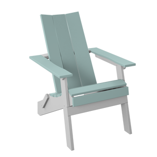Amish Polybird Modern Folding Adirondack Chair