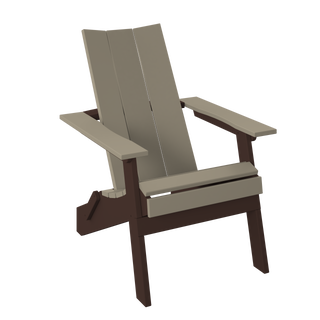 Amish Polybird Modern Folding Adirondack Chair