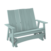 Amish Polybird Modern 4' Glider