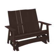 Amish Polybird Modern 4' Glider