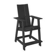 Amish Polybird Counter Height Modern Dining Chair