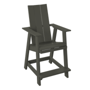 Amish Polybird Counter Height Modern Dining Chair