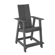 Amish Polybird Counter Height Modern Dining Chair