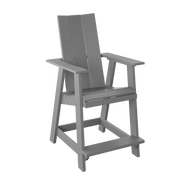 Amish Polybird Counter Height Modern Dining Chair