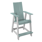 Amish Polybird Counter Height Modern Dining Chair