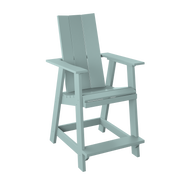 Amish Polybird Counter Height Modern Dining Chair