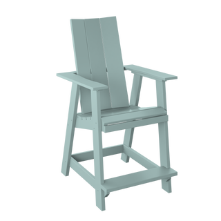 Amish Polybird Counter Height Modern Dining Chair