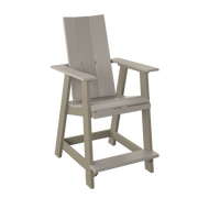 Amish Polybird Counter Height Modern Dining Chair
