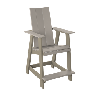 Amish Polybird Counter Height Modern Dining Chair