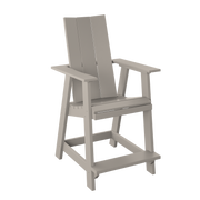 Amish Polybird Counter Height Modern Dining Chair