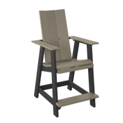 Amish Polybird Counter Height Modern Dining Chair