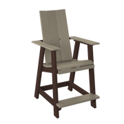 Amish Polybird Counter Height Modern Dining Chair