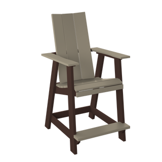 Amish Polybird Counter Height Modern Dining Chair