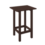 Amish Polybird  Modern Balcony End Table