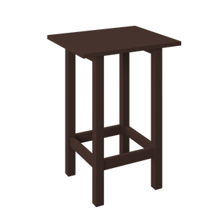 Amish Polybird  Modern Balcony End Table