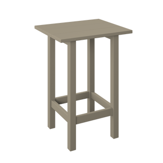 Amish Polybird  Modern Balcony End Table