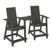 Amish Polybird Modern Tete-A-Tete Set
