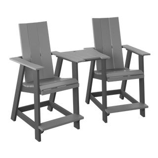 Amish Polybird Modern Tete-A-Tete Set