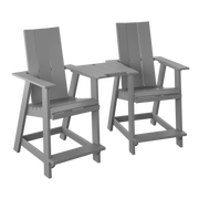 Amish Polybird Modern Tete-A-Tete Set