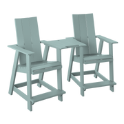 Amish Polybird Modern Tete-A-Tete Set