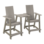 Amish Polybird Modern Tete-A-Tete Set