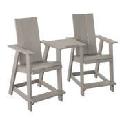 Amish Polybird Modern Tete-A-Tete Set