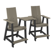 Amish Polybird Modern Tete-A-Tete Set