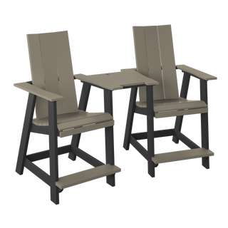 Amish Polybird Modern Tete-A-Tete Set