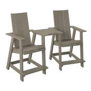 Amish Polybird Modern Tete-A-Tete Set