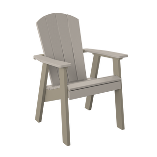 Amish Polybird Adirondack Dining Chair