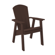 Amish Polybird Adirondack Dining Chair