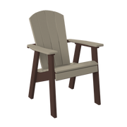 Amish Polybird Adirondack Dining Chair